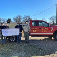 Rural Volunteer Fire Department Assistance Program Grant Helps Dike VFD Fund New Custom-Build Brush Truck