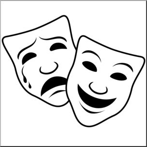 comedy and tragedy masks