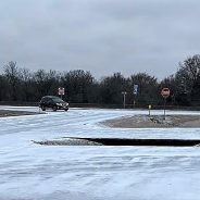Machine Which Allowed City To Treat Icy Roads, Intersections Broke, Limiting Response