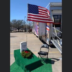 Dena Loyd Invites Community to the WAA Mobile Educational Exhibit for Vietnam Vets Near Veterans Memorial Downtown on Wednesday March 17, 2021