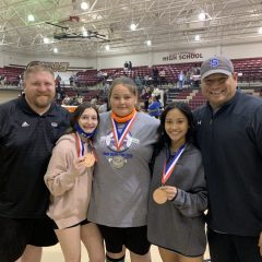 Lady Cat Freshman Powerlifter Machelle Allen Qualifies For State Meet at Regional Meet Wednesday