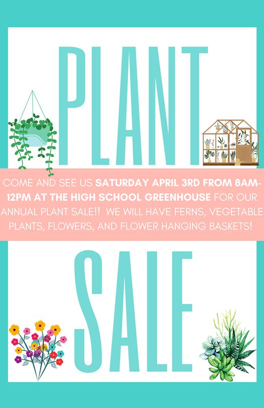 Sulphur Springs High School 2021 Plant Sale