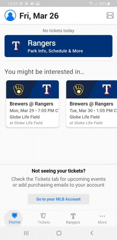 Texas Rangers Tickets, 2023 MLB Tickets & Schedule