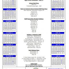 Sulphur Springs ISD 2021-2022 Calendar Approved