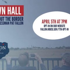 Fallon Hosts April 5 Tele-Town Hall To Talk About The Border