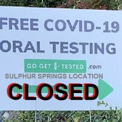 State Closes Free COVID-19 Testing Center In Sulphur Springs