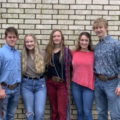 Five Como-Pickton FFA Chapter Members Selected as Ambassadors for State FFA Convention This Summer