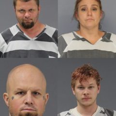 3 Man, 1 Woman Jailed In Hopkins County On Felony Warrants