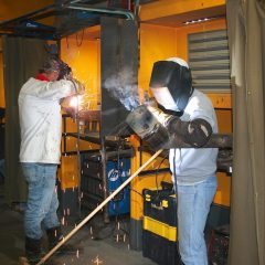 Practice Welding Goes Well at PJC-Sulphur Springs