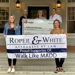Walk Like MADD Gets Another Boost From A Local Business