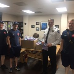 Community Service Project Finds Hopkins County Fire Department with Big Donation