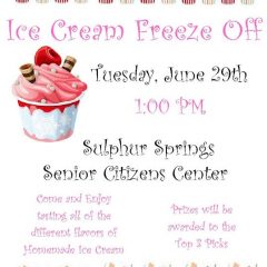 Annual Seniors Ice Cream Event Comes in All Flavors!