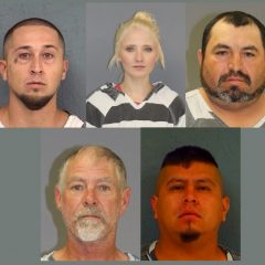 5 Jailed On Felony Charges