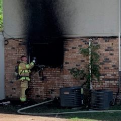 Quick Stop By SSFD At Texas Trails Apartments Contains Fire To One Unit