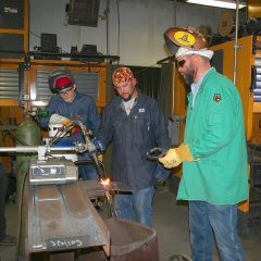 Welding Goes Well at PJC-Sulphur Springs Center