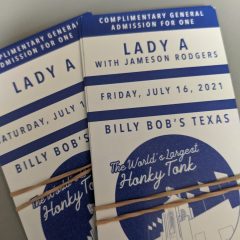 Lady A Ticket Giveaway!