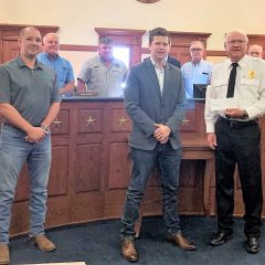 North Hopkins-South Sulphur VFD Receives Donation To Help With Construction Of New Station