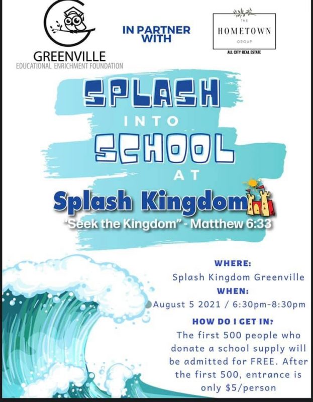 Splash into School at Splash Kingdom Ksst Radio