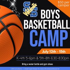 Youth Basketball Camp on Deck Next Week