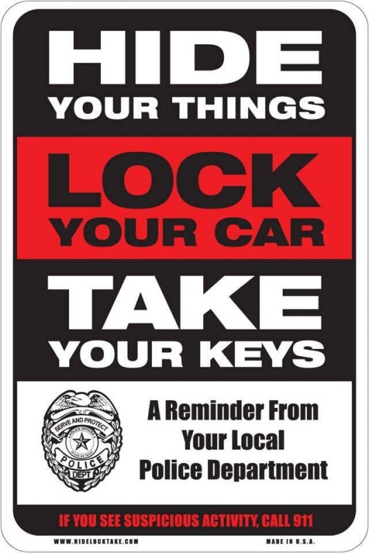 Tis The Season Be Sure To Lock Vehicles To Guard Against Burglary Ksst Radio