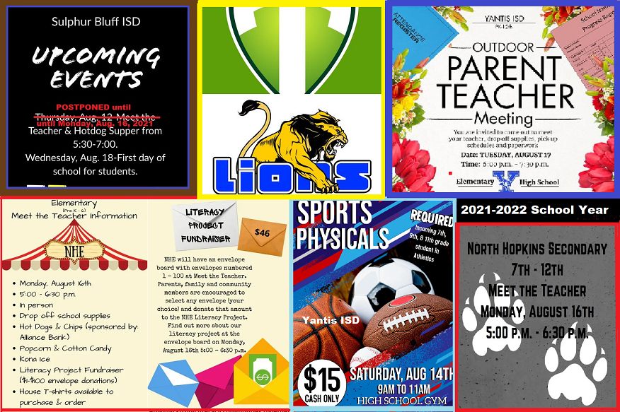Backtoschool activities in Hopkins County