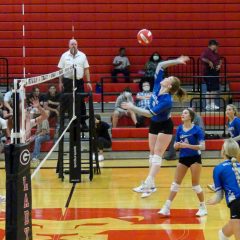 Lady Cats Volleyball Team Wins Second Five-Set Match of Season in Longview