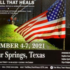 ‘The Wall That Heals’ Major Community Event Set For November 4-7, 2021 With  Fundraisers in September