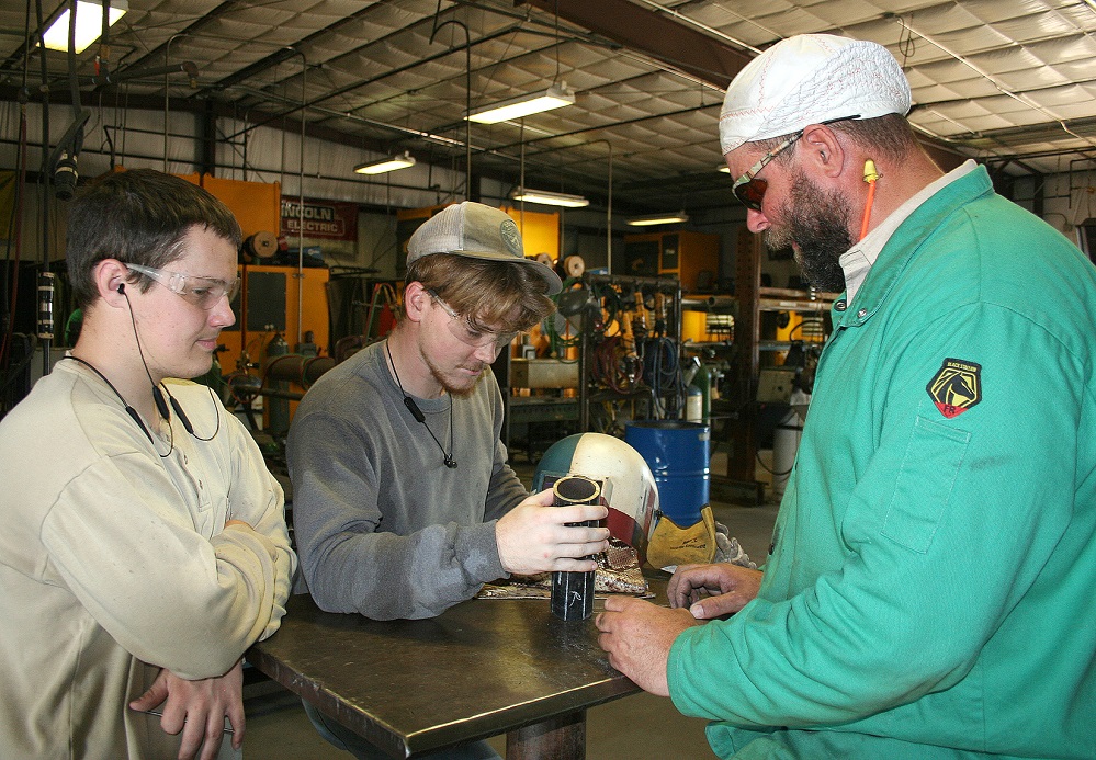 Paris Junior College Sulphur Springs weld Smith welding shop at the PJC-Sulphur Springs Center