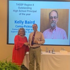 Como-Pickton High School Principal Kelly Baird Recognized As TASSP Region 8 Outstanding Principal