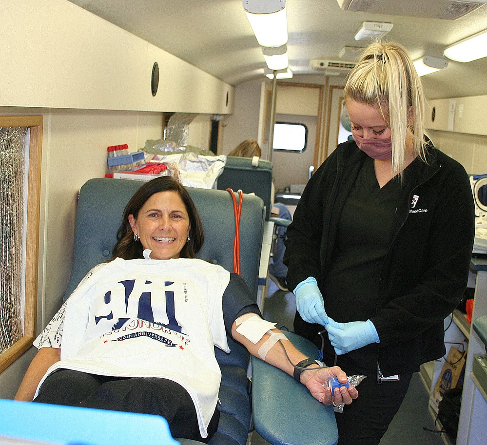 Paris Junior College Sulphur Springs blood drive held at the PJC Sulphur Springs campus