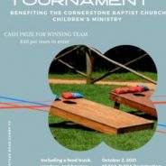 Cornhole Tourney with Cash Prize