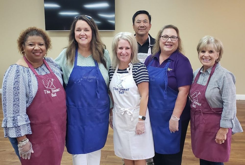 Members of the 2021 United Way Board at Dinner Bell