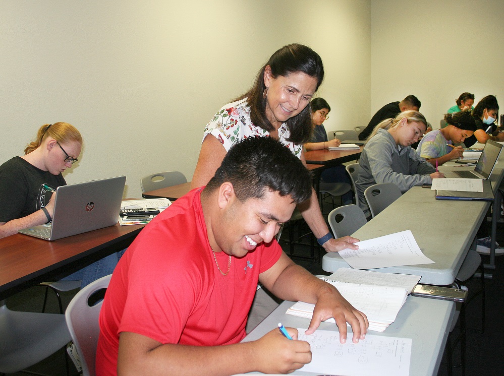 Paris Junior College Sulphur Springs math class