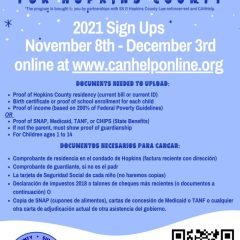 2021 Blue Santa Program Online Registration Form, QR Code For Donations Active