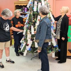 Time to Give to the Golden Agers Gift Tree at Seniors Center!