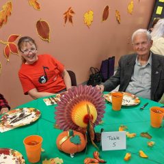 A “Happy Thanksgiving” Potluck for All at the Seniors Center