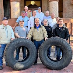Volunteer Fire Departments Receive Funding For Truck Tires