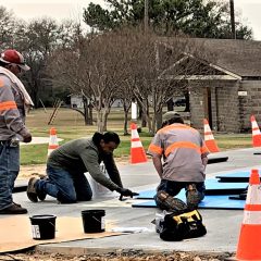 Construction of Fitness Court Enters Next Phase