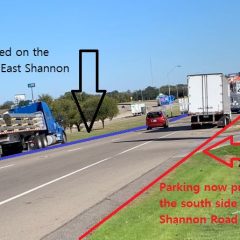 Ordinance Restricting Roadside Parking on East Shannon Road Approved