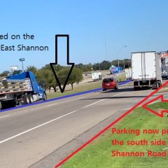 Ordinance Restricting Roadside Parking on East Shannon Road Approved