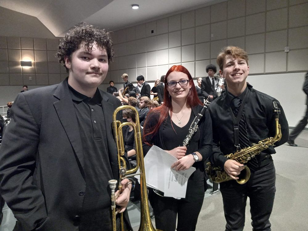 Bright Star Academy Musicians From left to right Cason Fitch Riley Choate MikaRay Petty