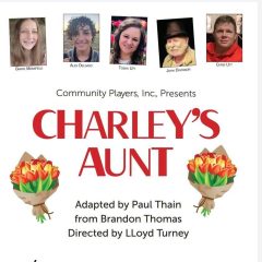 Charley’s Aunt Rescheduled For Jan. 28, 29, 30