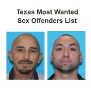 Fugitives From Galveston, Grand Prairie Added To Texas’ Most Wanted Sex Offenders List