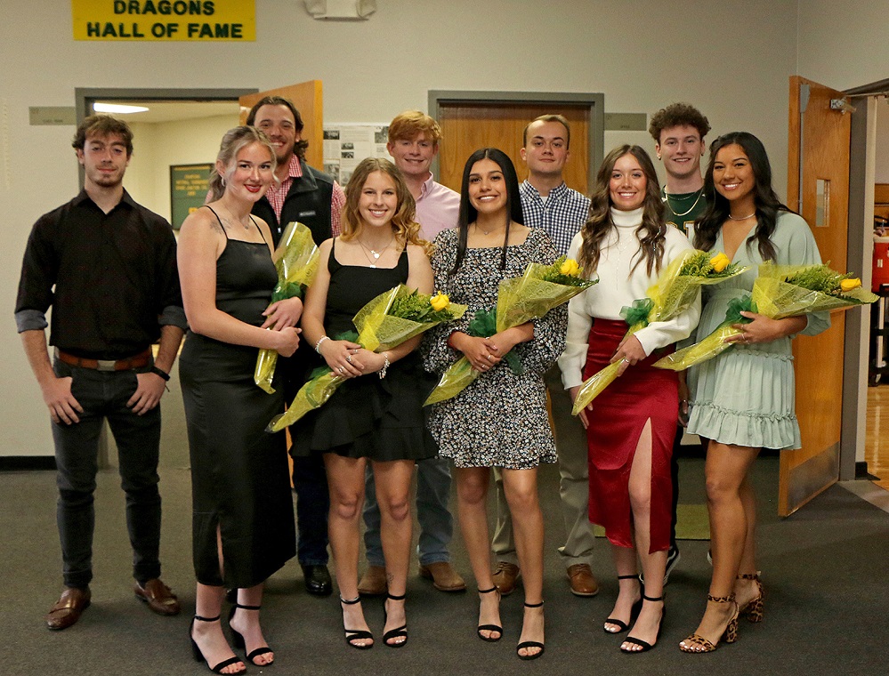 Paris Junior College king and queen nominees picture