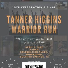2022 Tanner Higgins Warrior Run Will Be 10th-Year Celebration Of Army Ranger’s Life, Final Run
