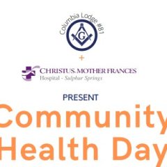 Columbia Lodge, CHRISTUS Hospital Hosting Community Health Day