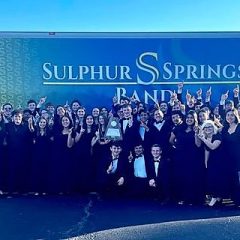 Sulphur Springs Wildcat Bands Have Had A Productive Month So Far