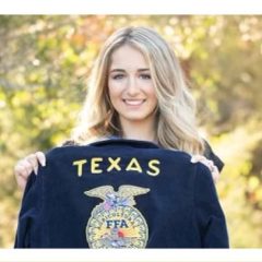 CPHS Student Kara Tifft Named Junior Intern For Texas FFA Foundation Summer Leadership Team