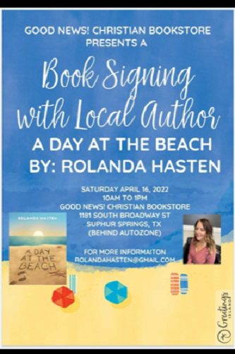 Rolanda Hasten book signing at Good News book store
