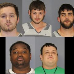 Five Men Arrested On Felony Warrants Over the Past Week